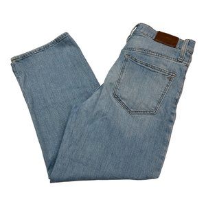 Madewell Slim Wide Leg Crop Jean
